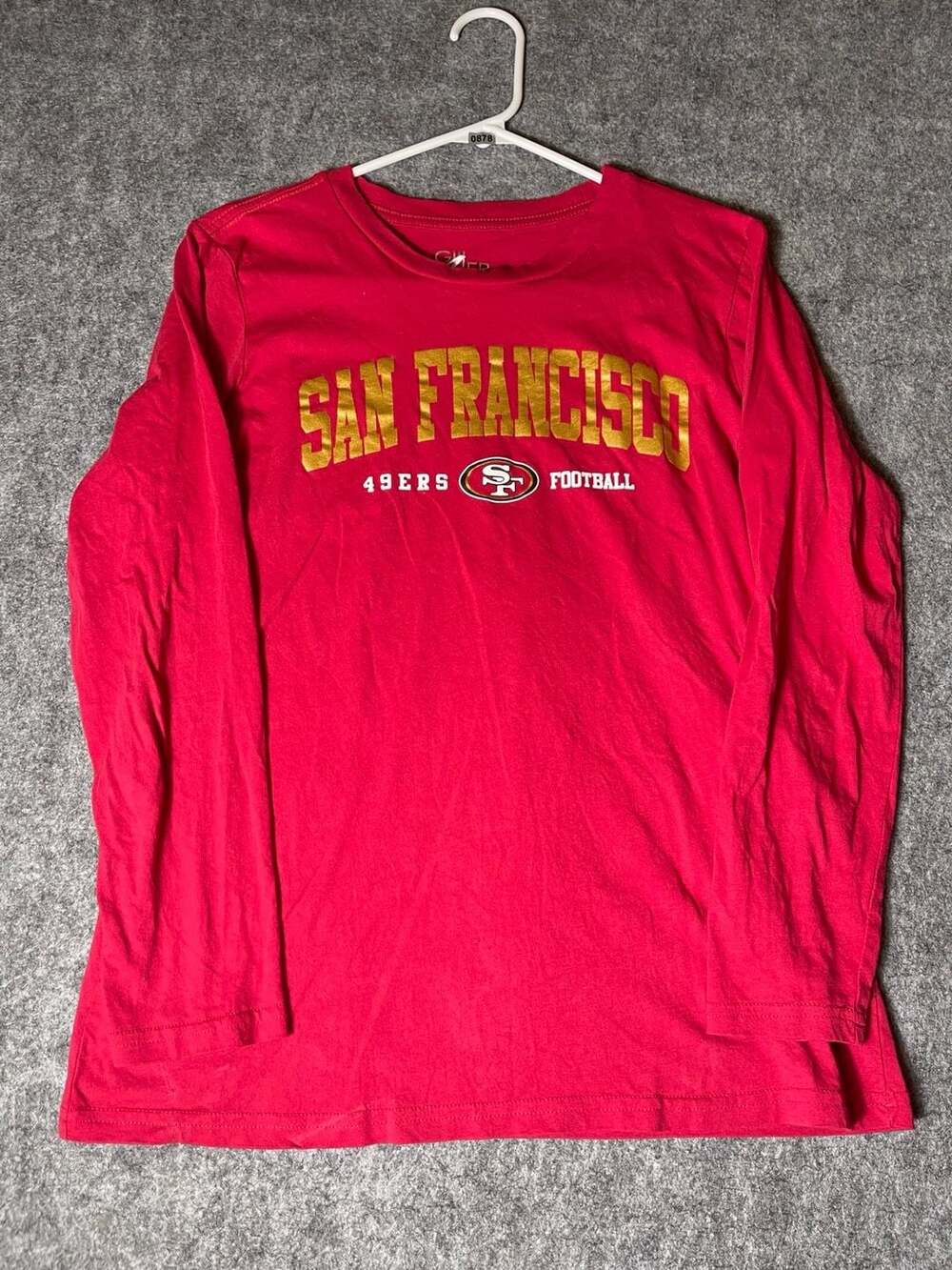 G-III 4Her by Carl Banks San Francisco 49ers Long Sleeve Graphic T-Shirt